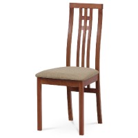 Jídelní židle  - třešeň/potah krémový  BC-2482 TR3